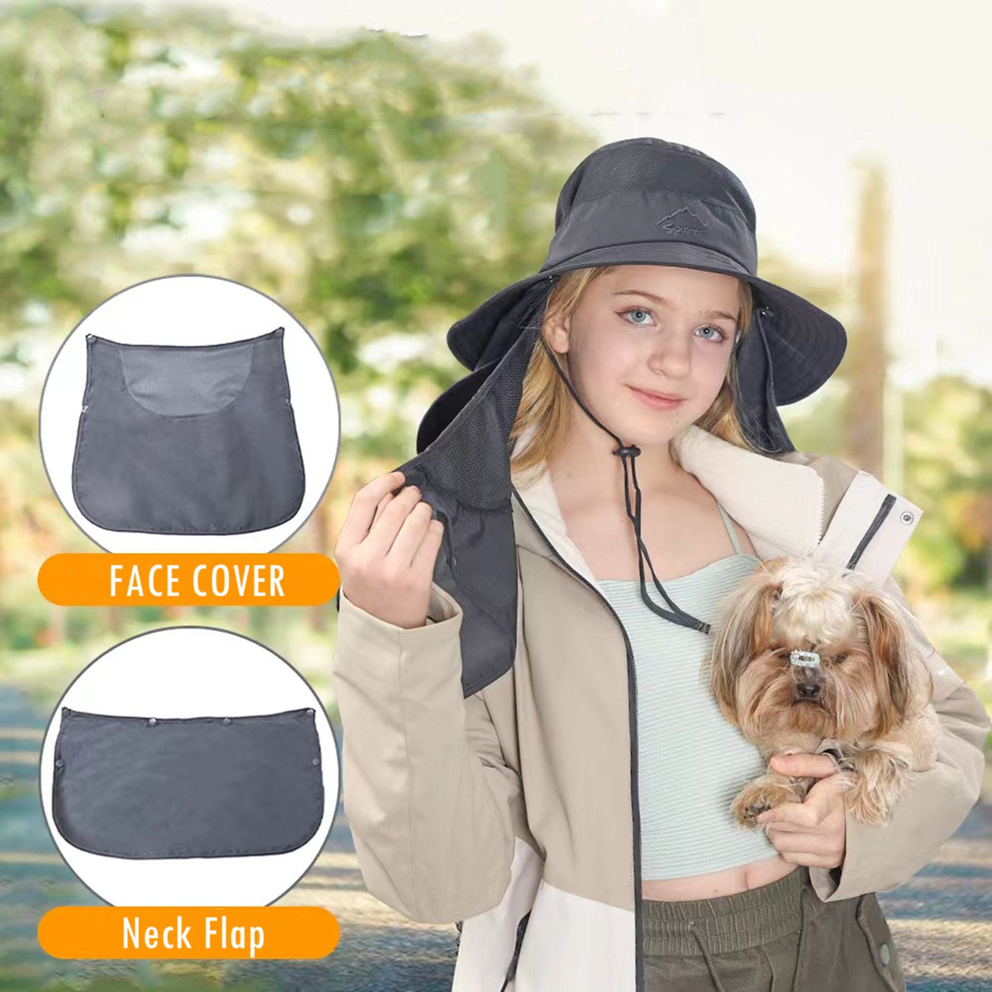 Outdoor UV Sun Protection Hat 3