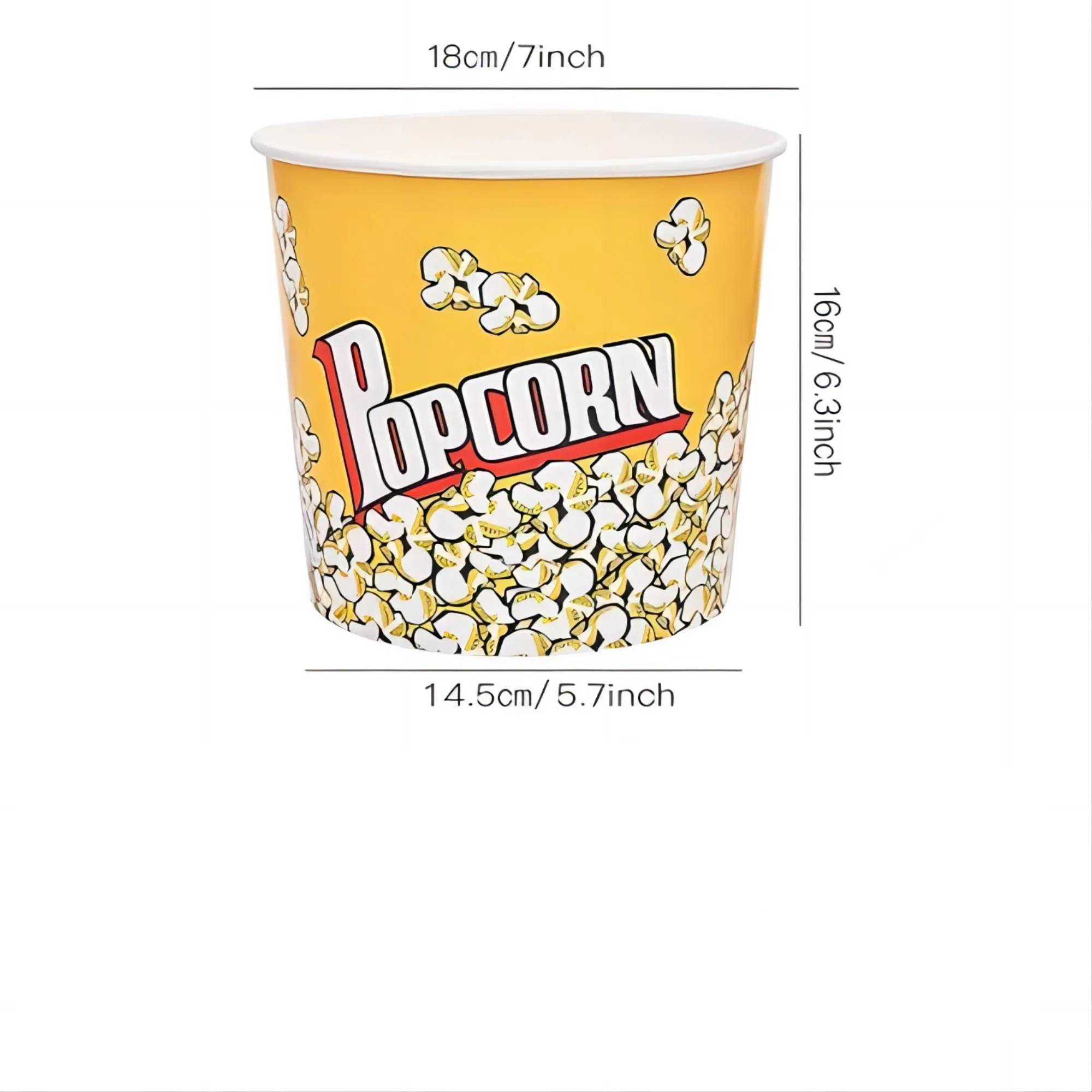 Thicken 85oz Popcorn Bucket 1