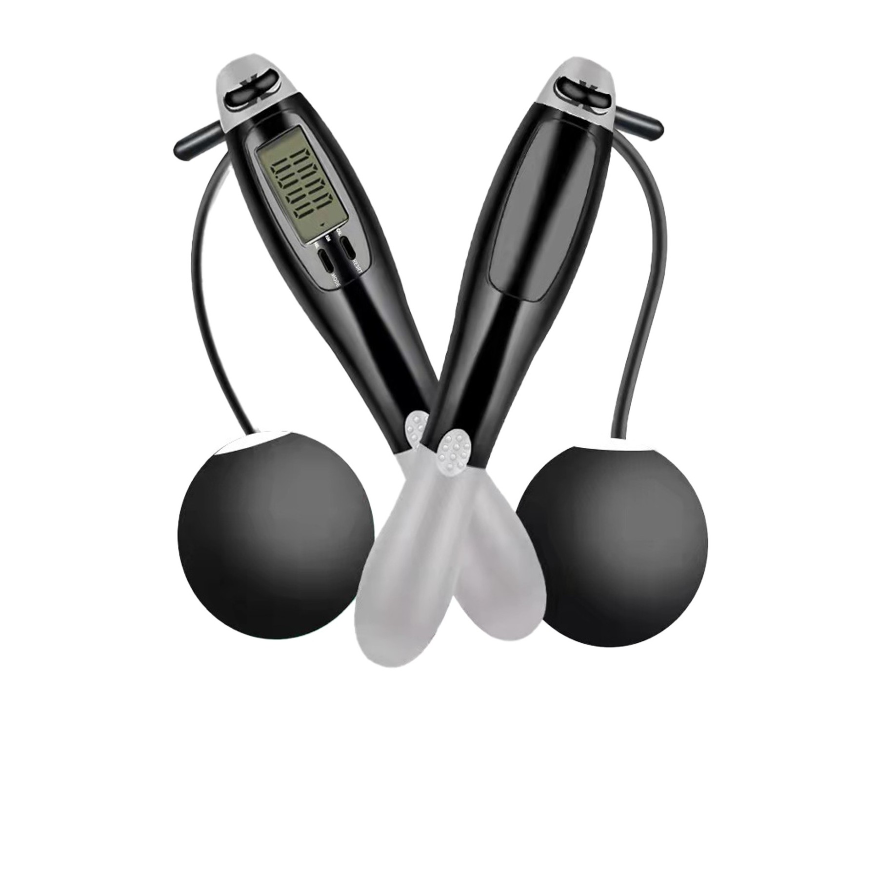 Weight Bearing Fitness Cordless Jump Rope 7
