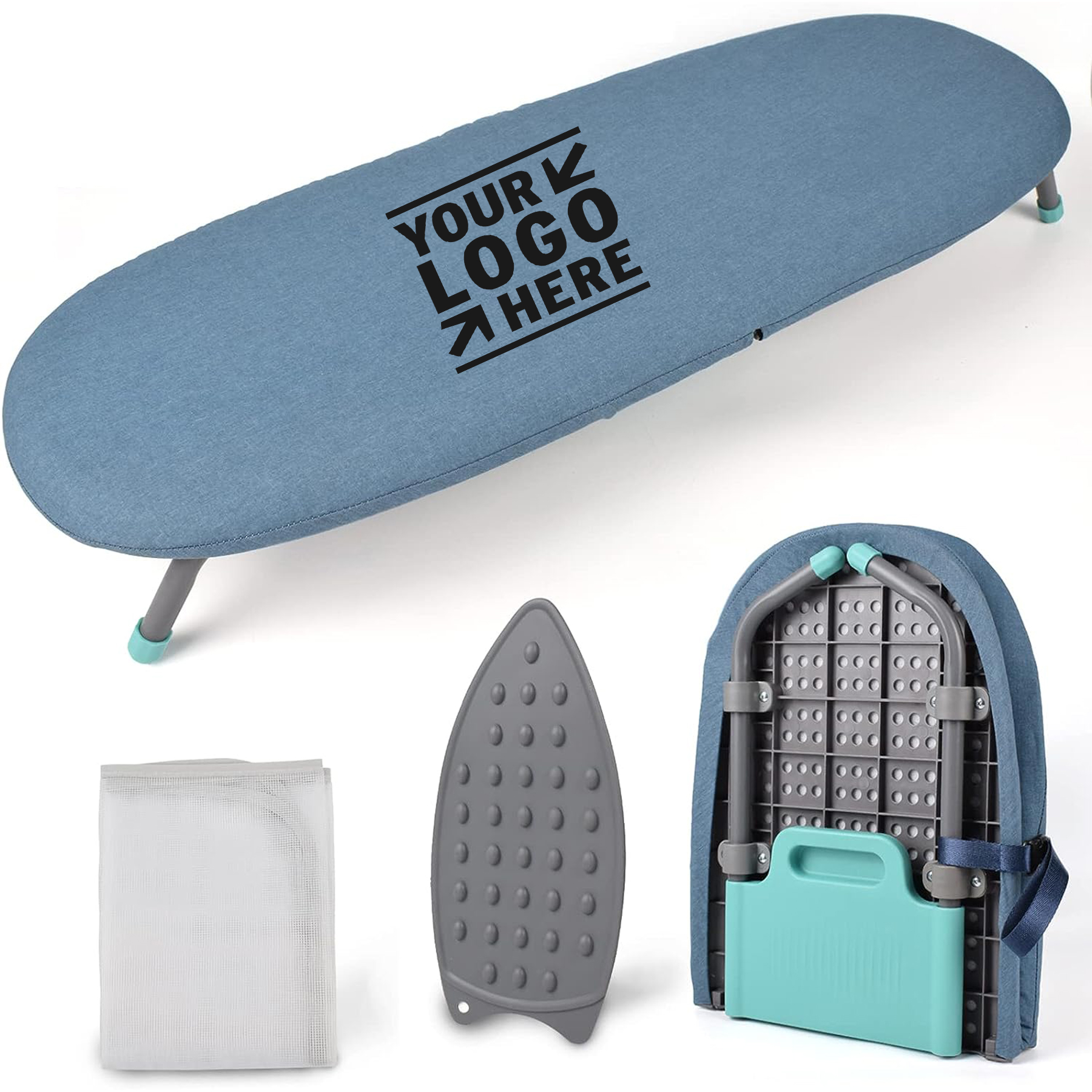 Easily Foldable Travel Heat Resistant Ironing Board Cover 2