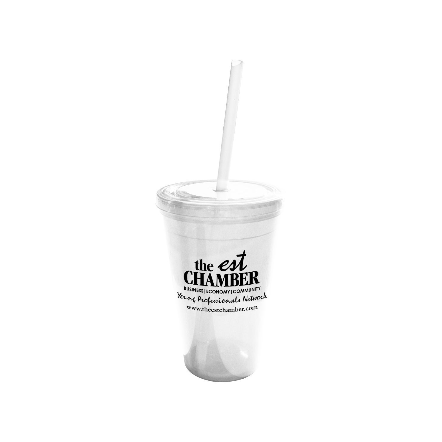 Geneva 16 Oz Tumbler w/Straw 2