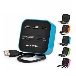 Multi-Slot USB And Flash Card Reader 4