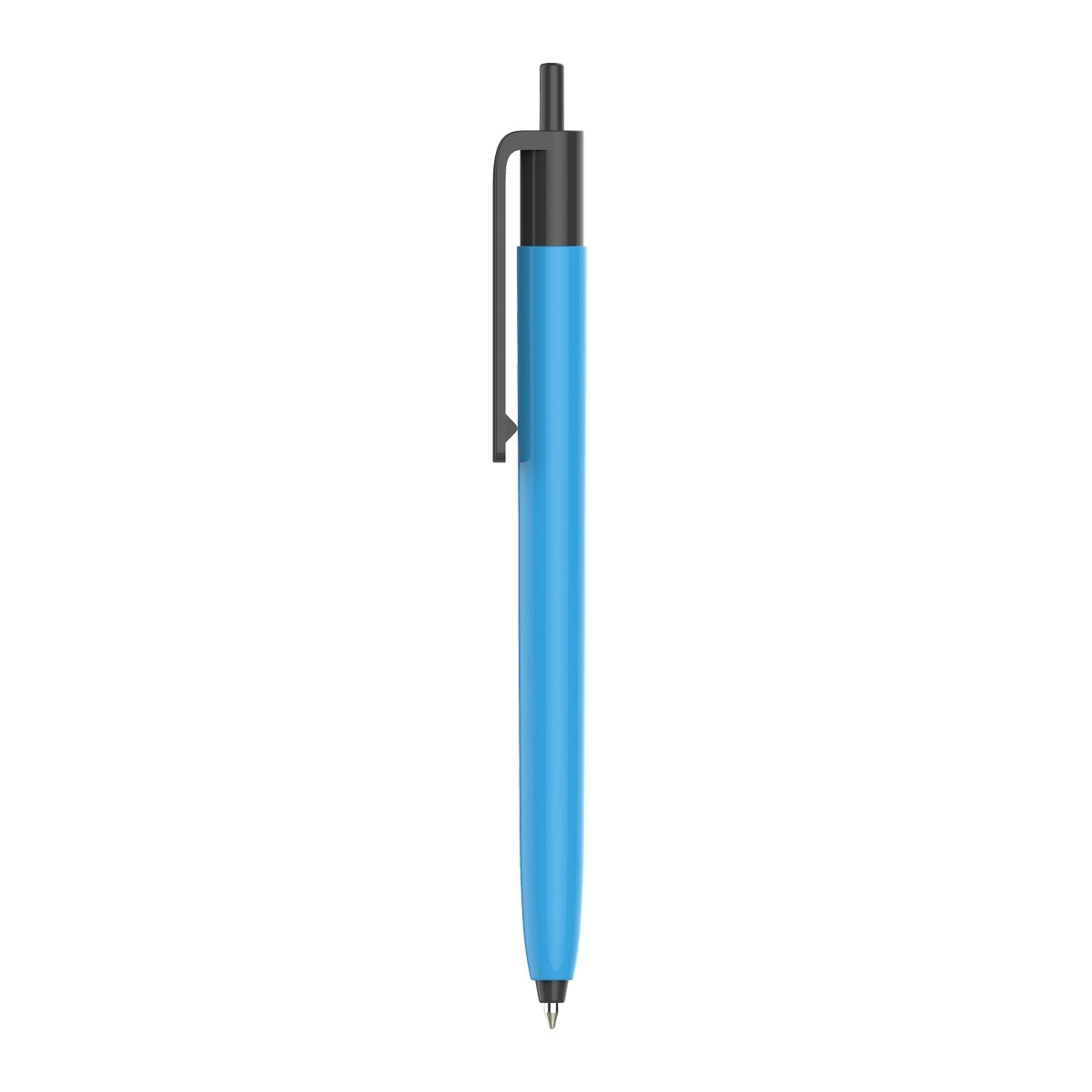 Full Color Black Plastic Pens 8