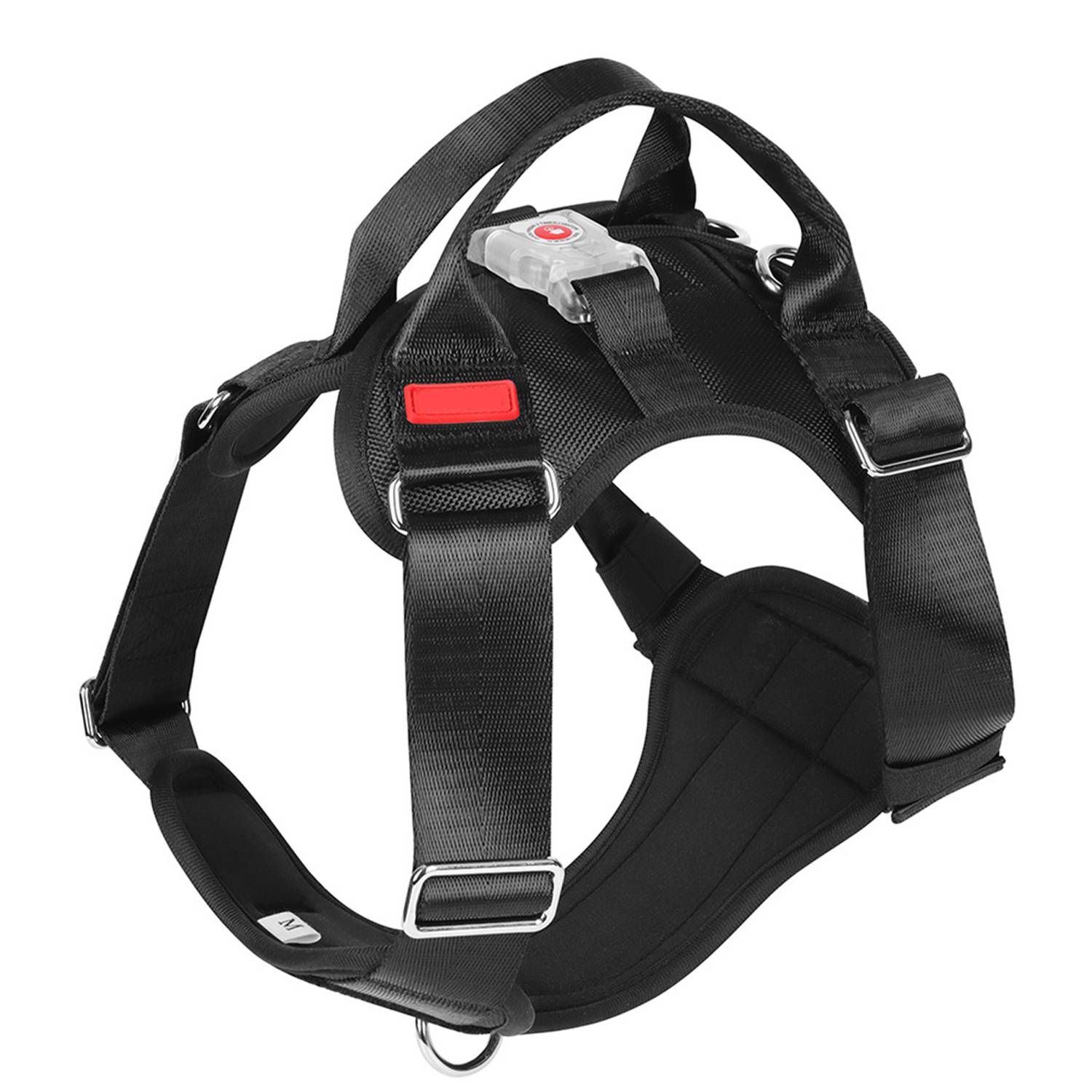 Multiple Sizes Luminous LED Lamp Pet Dog Harness 11