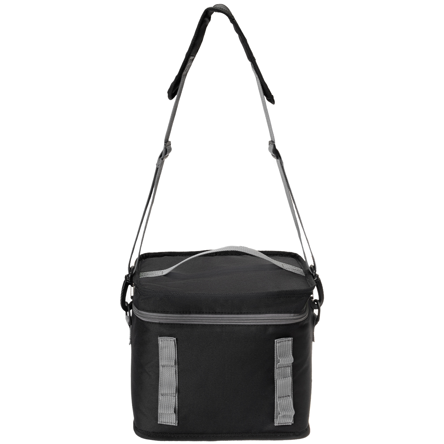 Insulated 6 Can Cooler Bag w/ Top Handle & Strap 6