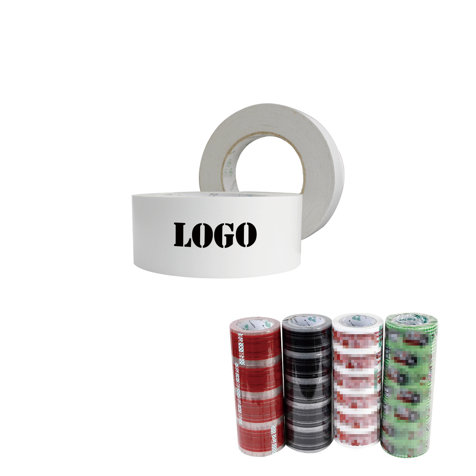 Colorful Bopp Packing Tape 2" W x 100 Yards 3