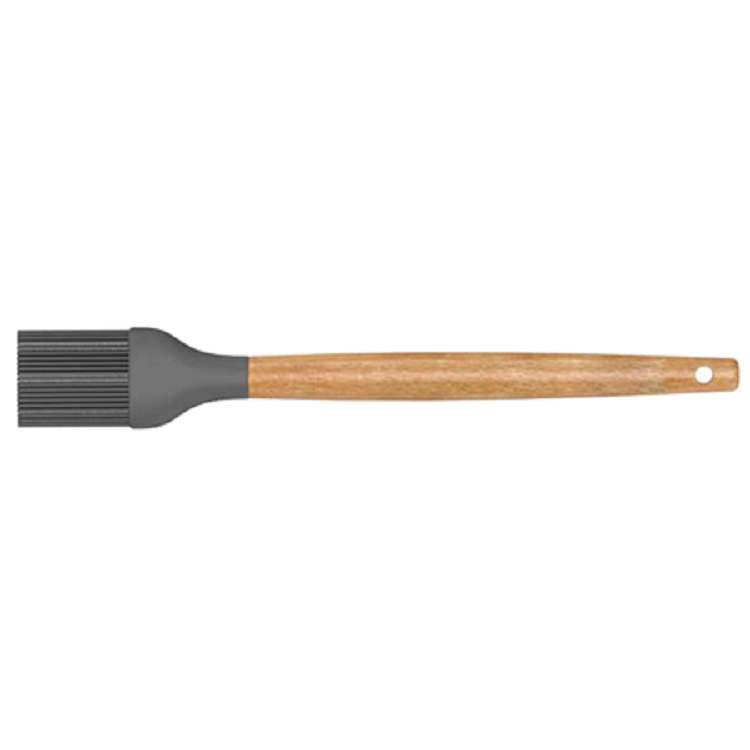 Silicone Kitchen Brush with Wooden Handle, Optional Cooking Utensil Set 15
