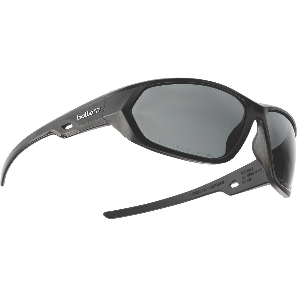Komet Smoke Safety Glasses 12