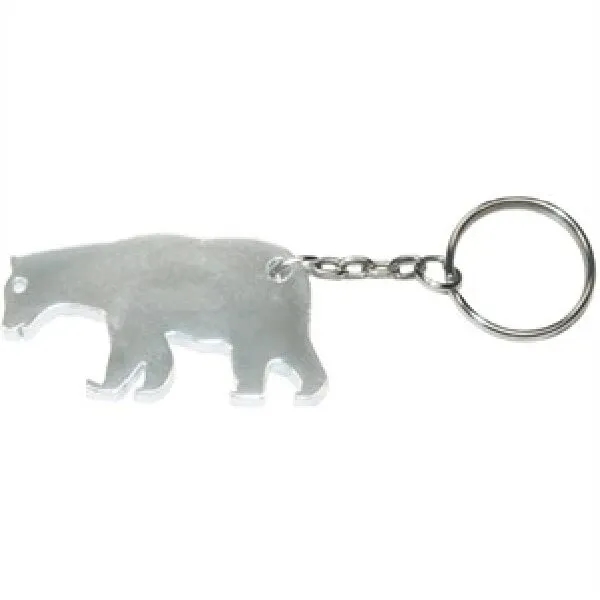 Bear Shape Bottle Opener w/Key Chain 1