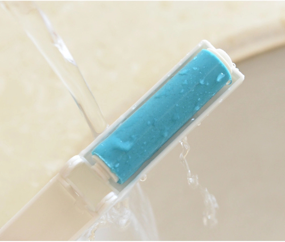 Mini Lint Roller Brush Hair Fabric Remover 4