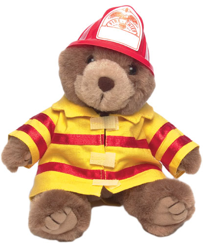 8" Firefighter Bear 2
