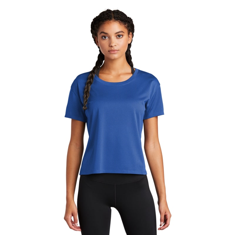 Sport-Tek Women's PosiCharge Draft Crop Tee. 15