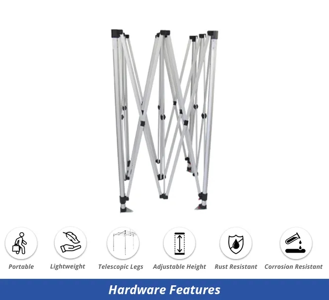Blue Canopy Tent (Topper + Frame) 5