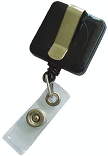 Square Shaped Retractable Badge Reels - Close out 4