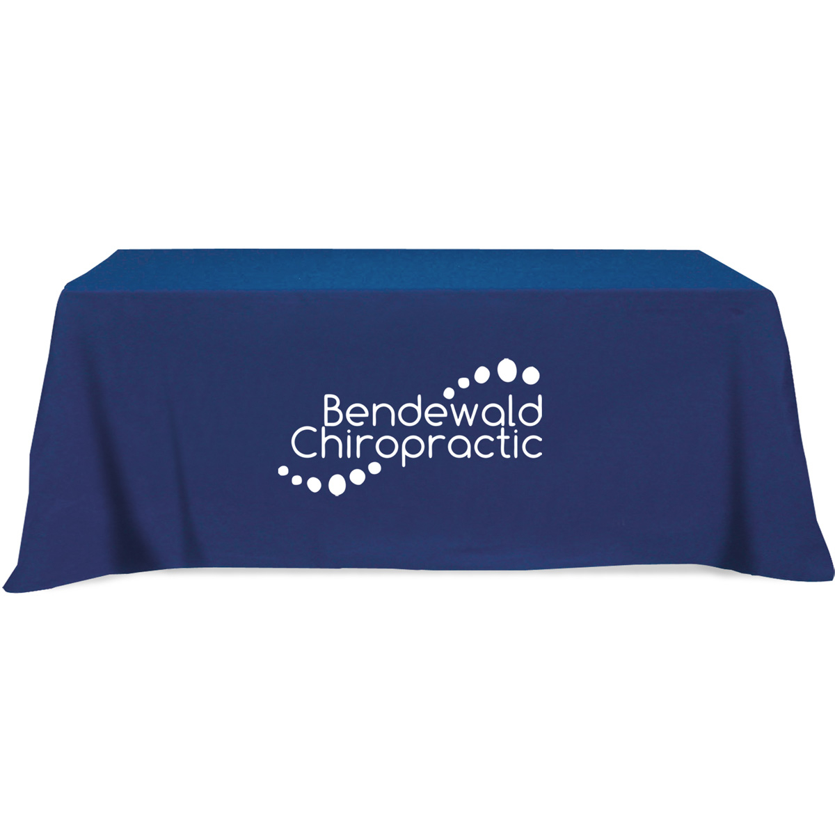 Flat 4-sided Table Cover - fits 8 foot standard table: Poly-Cotton 2