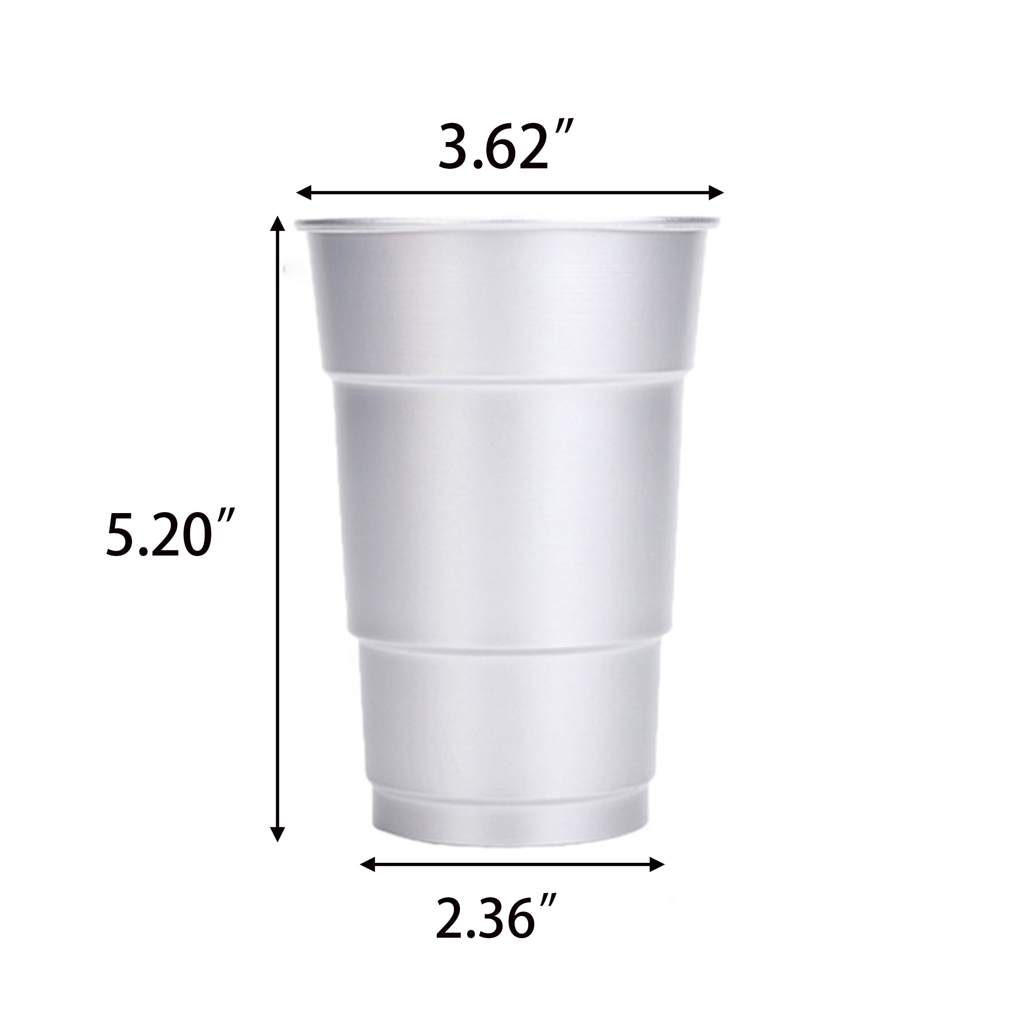 16oz Reusable Aluminum Tumbler 6