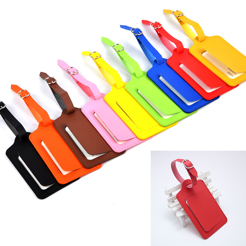 PU Leather Luggage Tag 2