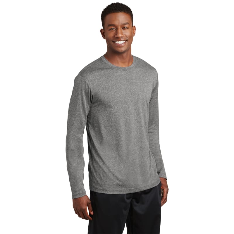 Sport-Tek Long Sleeve Heather Contender Tee. 41