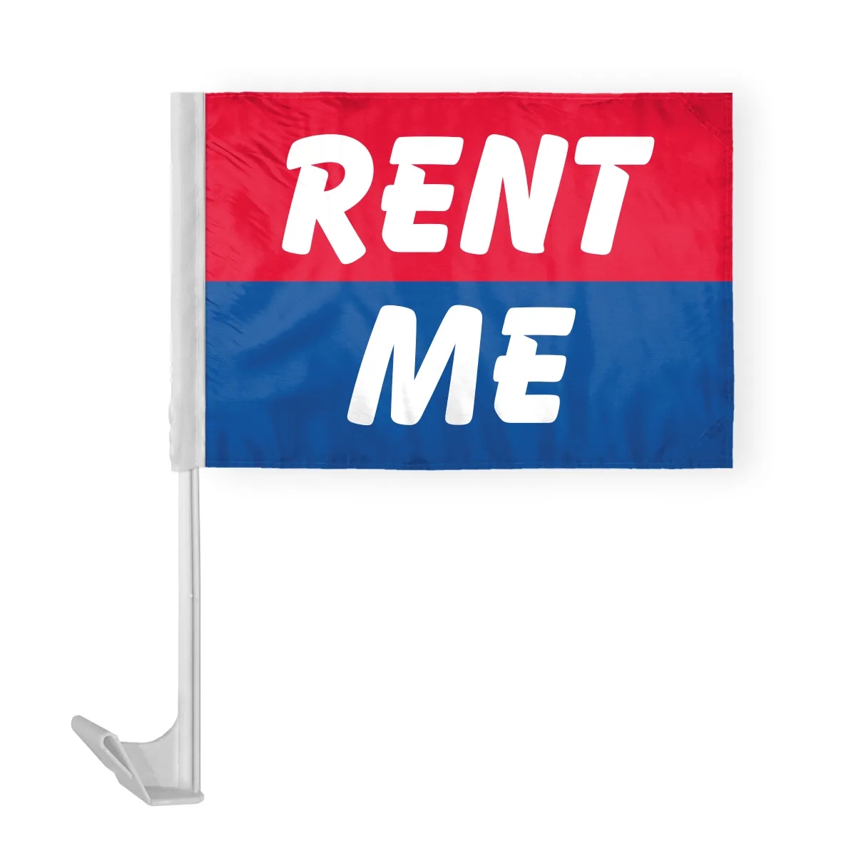 12" x 16" Advertising Car Flag - wPoly 17