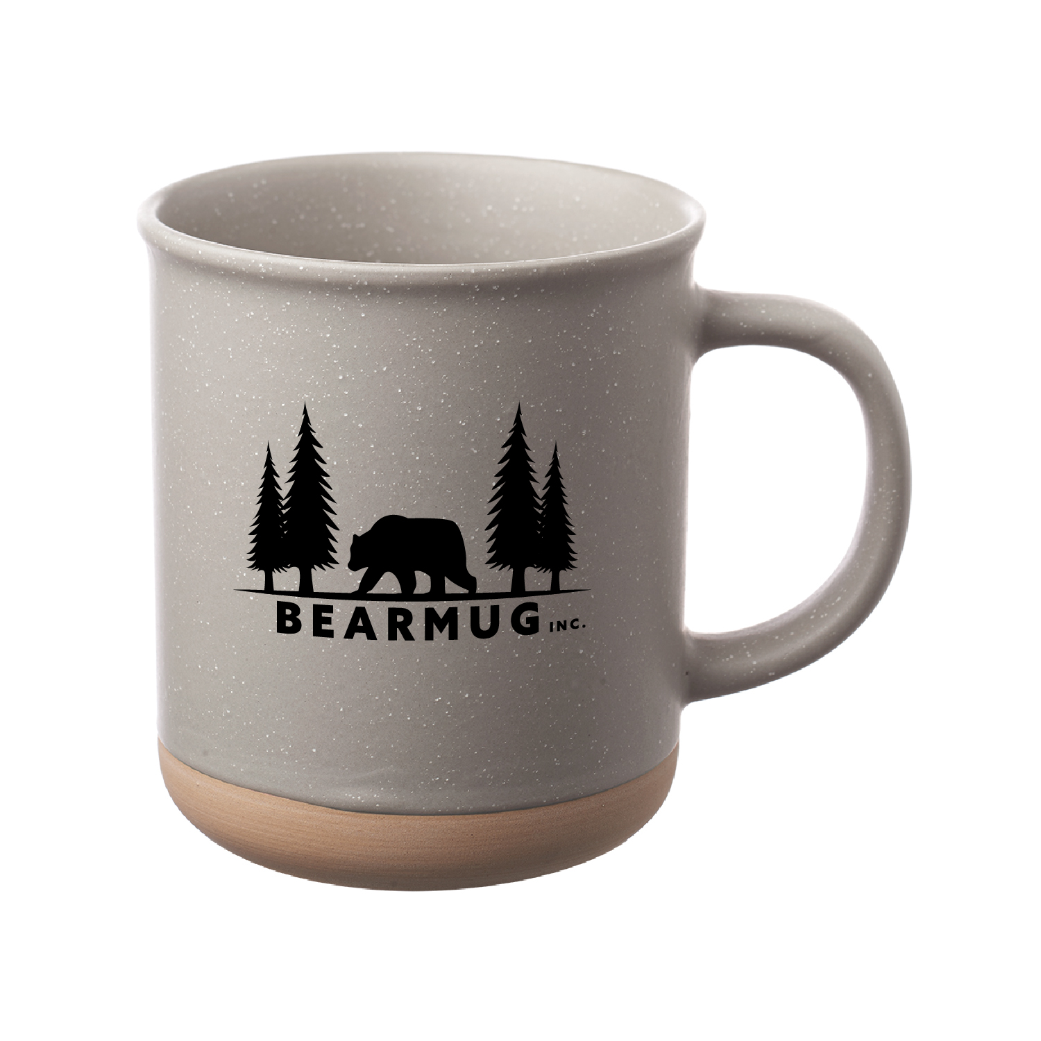 13.5 oz. Speckled Clay Coffee Mug (Full Color Imprint) 9