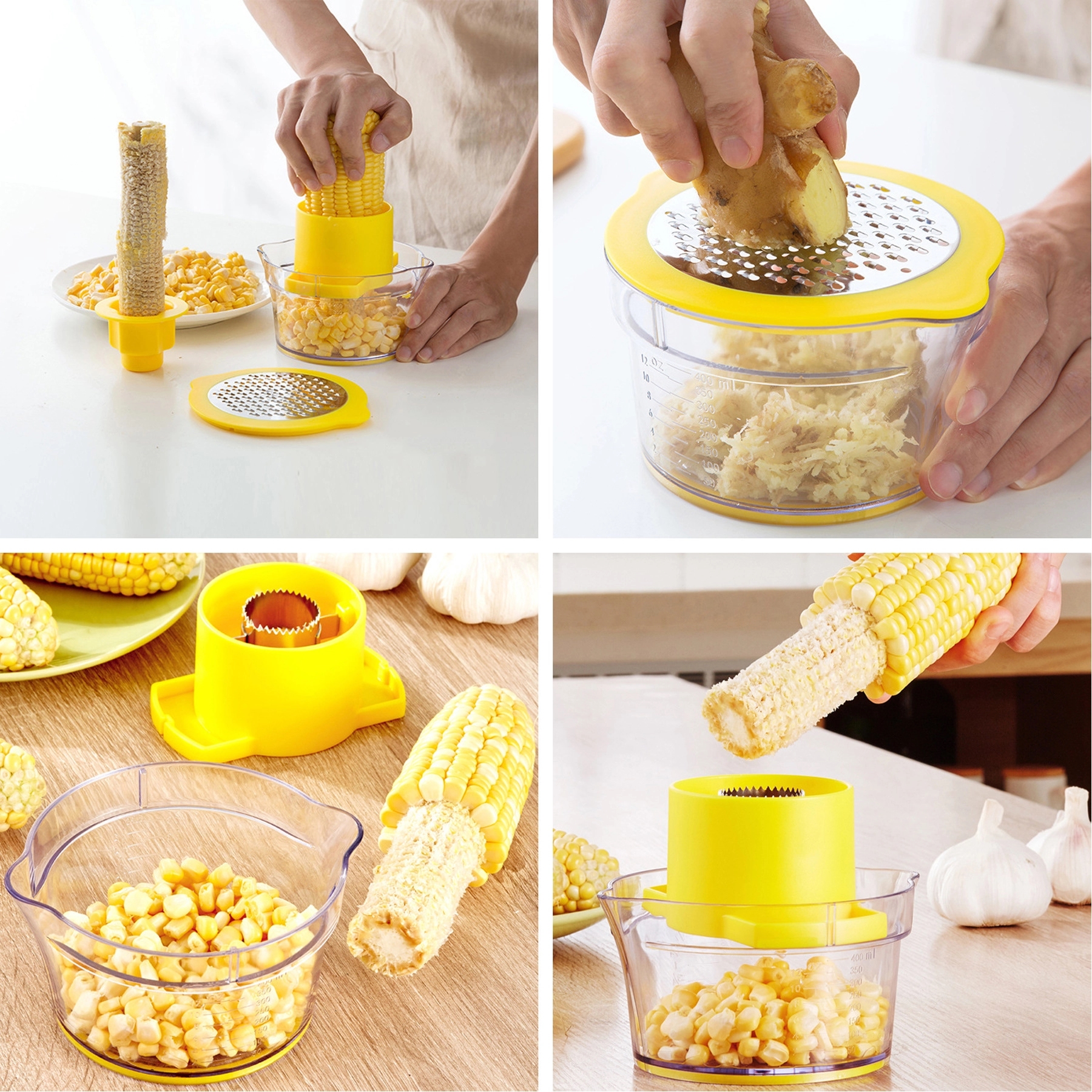 4-in-1 Corn Thresher Sets 3