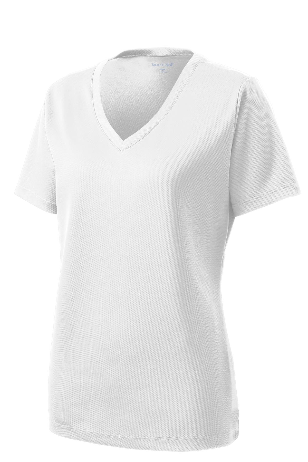 Sport-Tek Women's PosiCharge RacerMesh V-Neck Tee. LST340 13