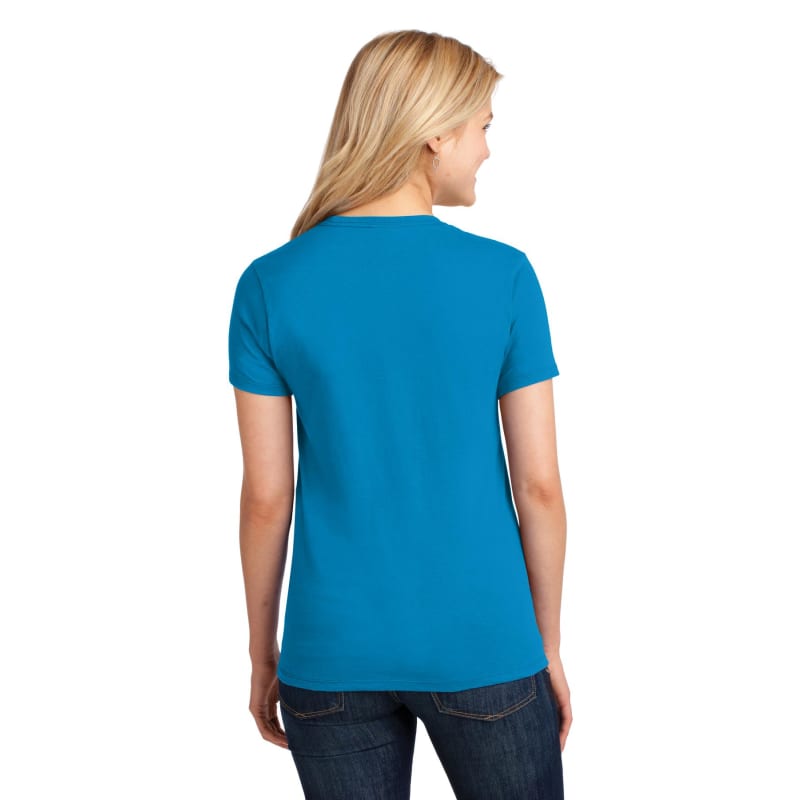 Port & Company Women's Core Cotton Tee. 17