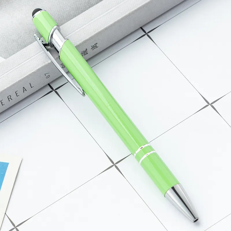 Solid Color Ellipse Stylus Pen - Paint Spraying 5