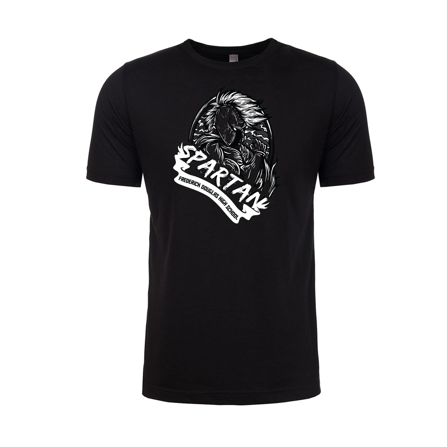 Next Level™ 3.7 oz. Poly/Cotton Blend T-Shirt (2 Color Imprint) 1