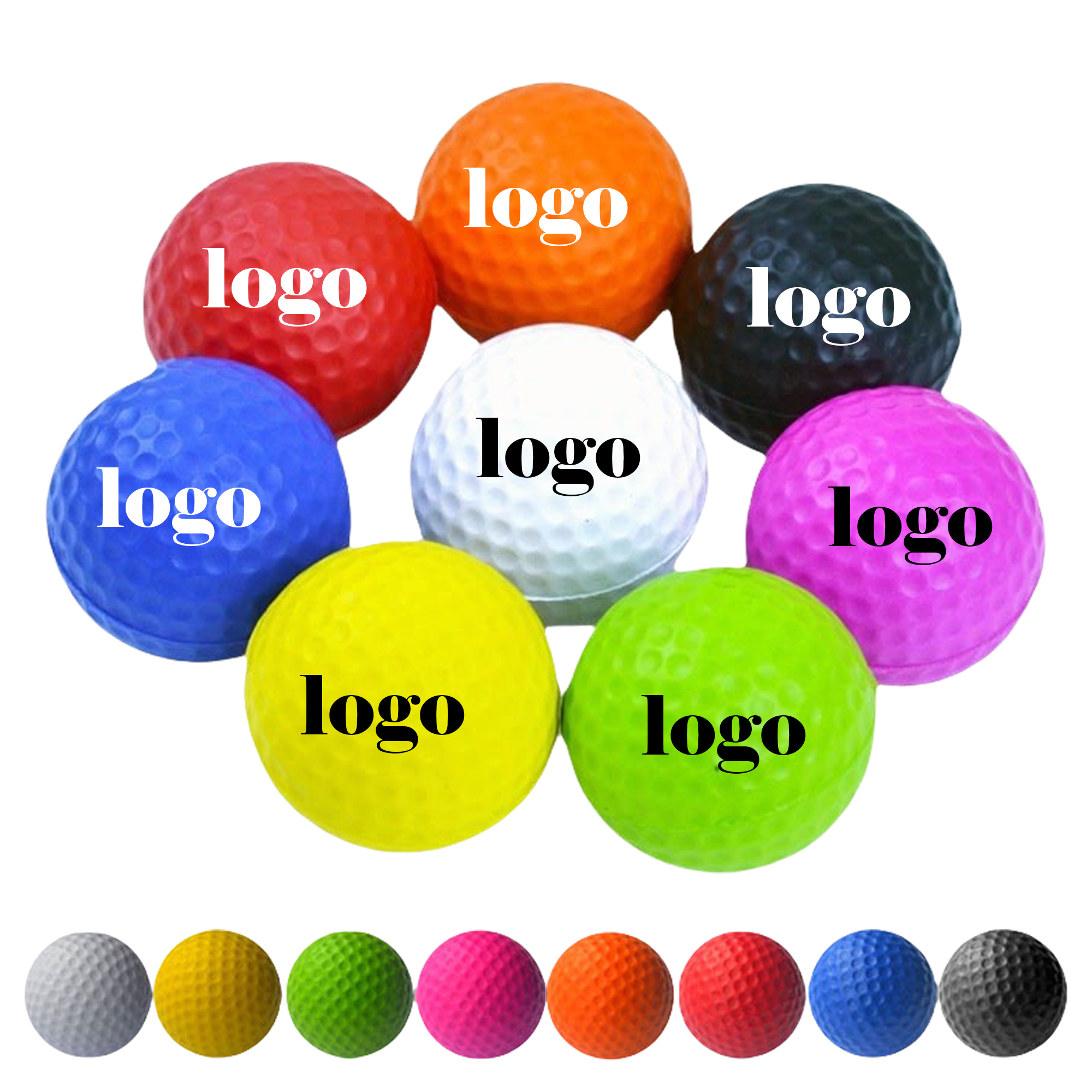 Colorful PU Foam Golf Balls 1