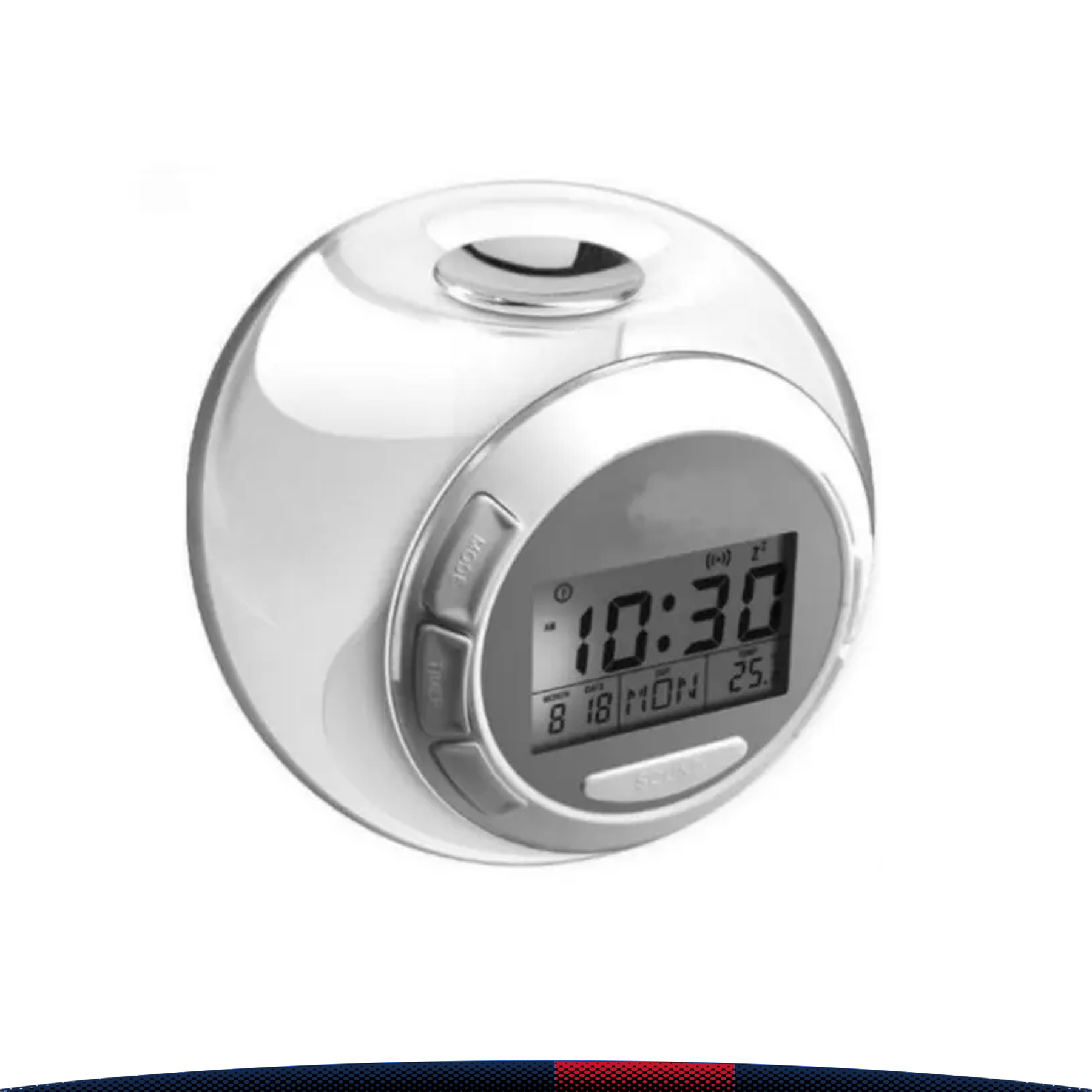 7-color Light Alarm Clock 3