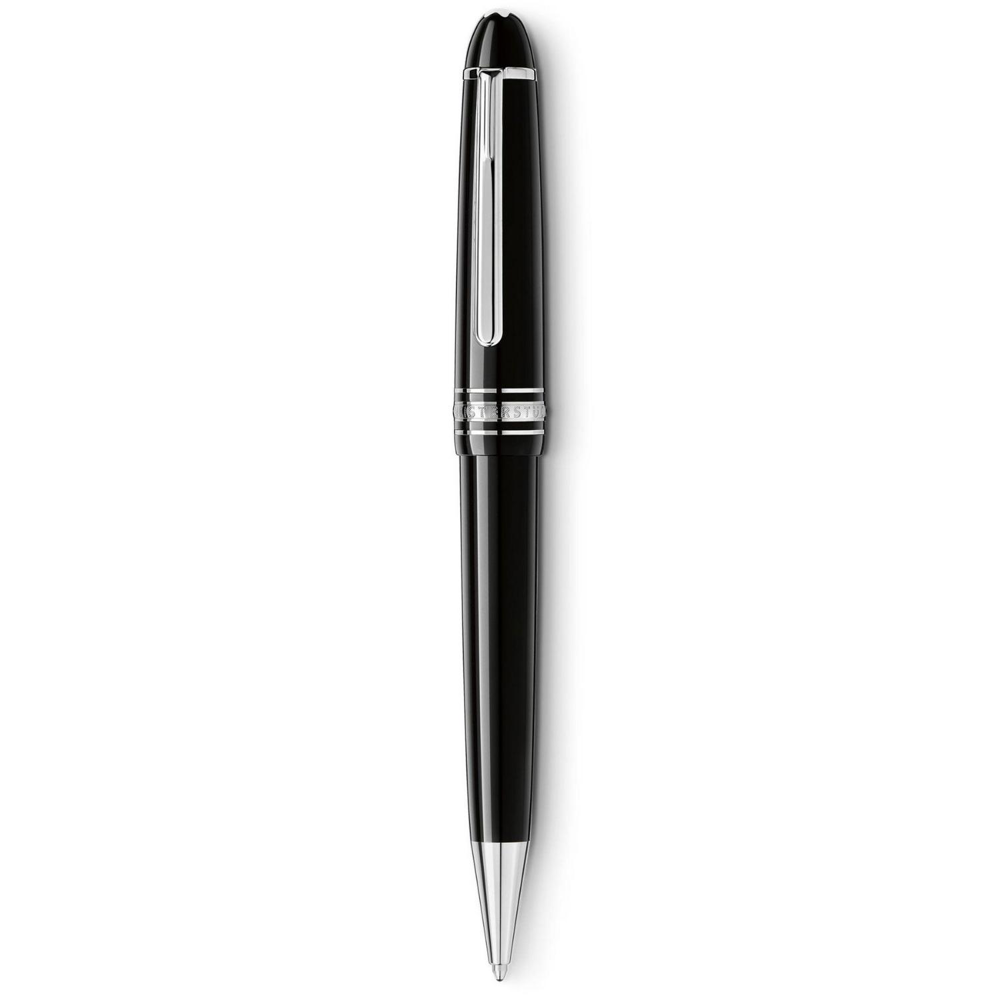 MONTBLANC® Legrand Luxury Ball Point Black & Platinum Trim Pen w/ Gift Box