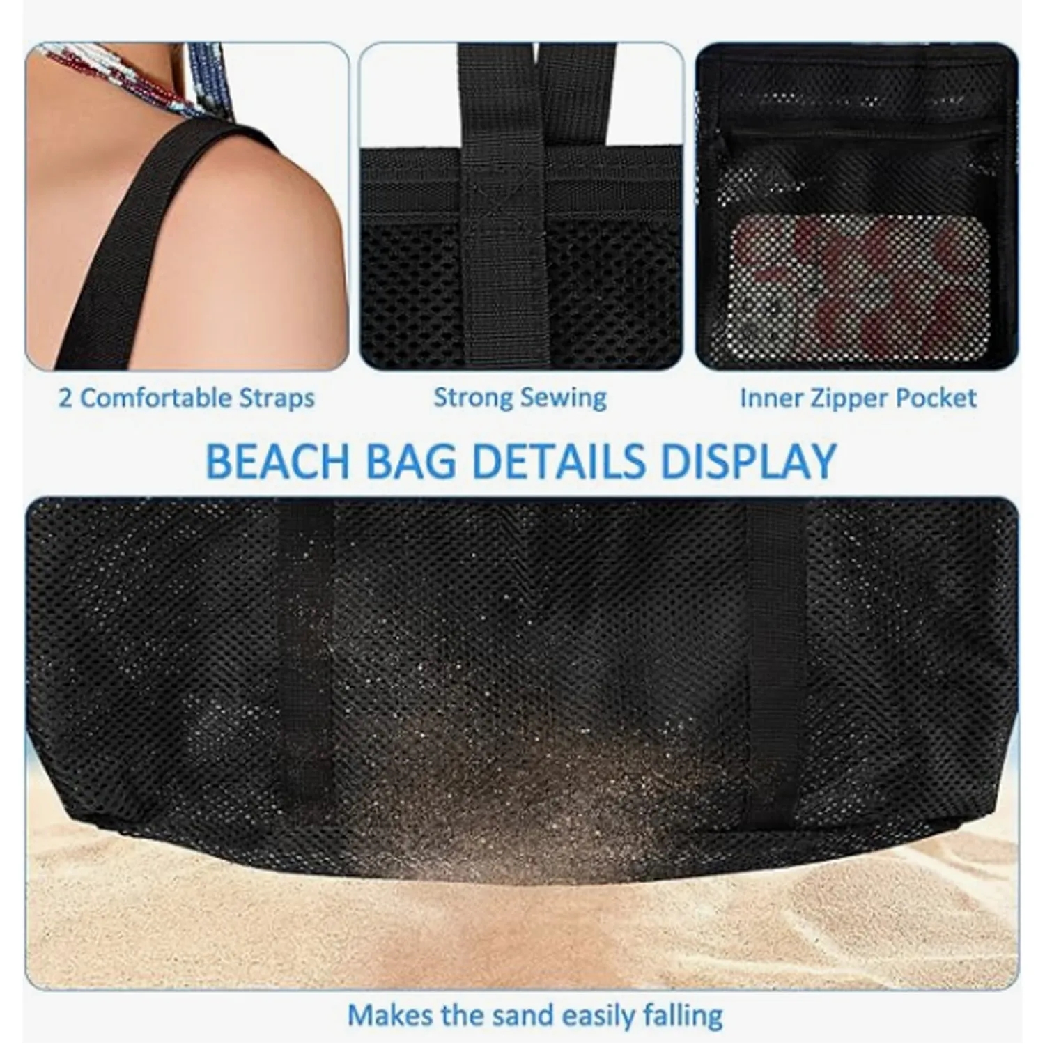 Beach Bag, custom tote bag with logo imprint 3