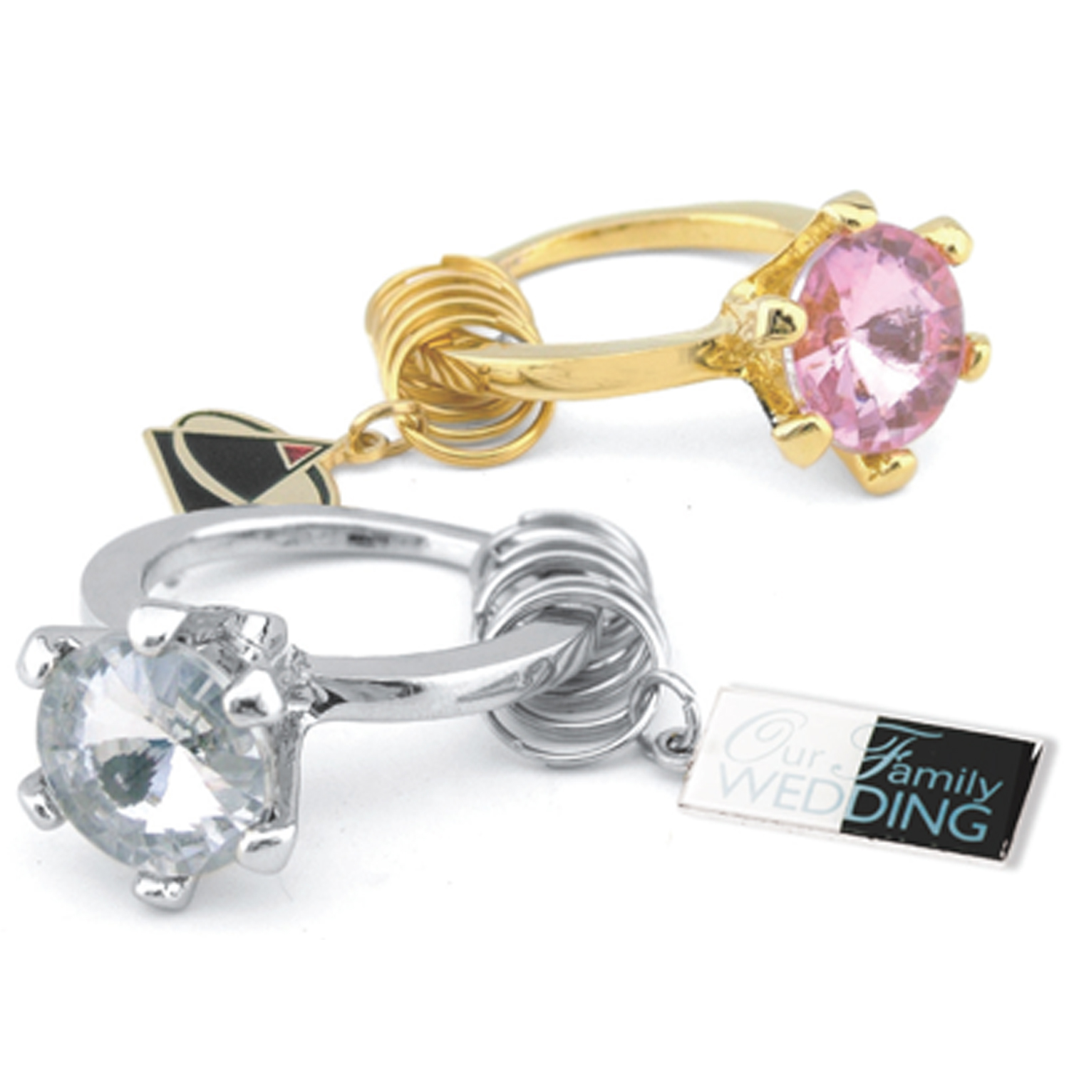 Bling Ring With Message Tag 2