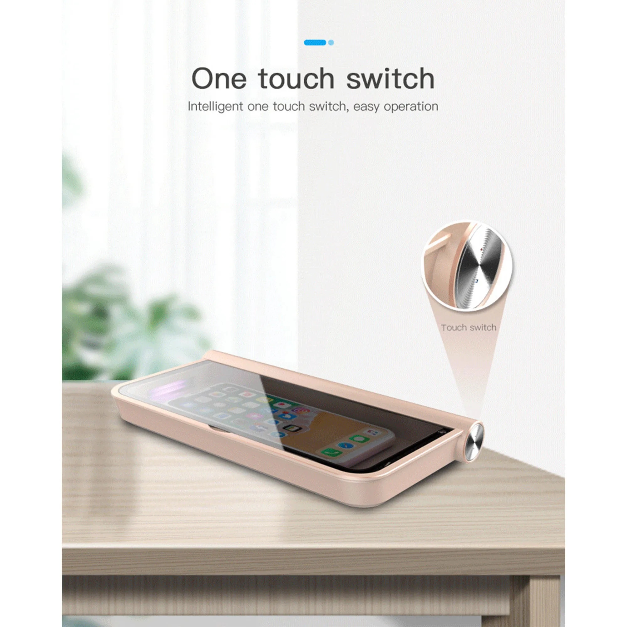 Premium UVC LED Smartphone Sterilizer For Masks And Tools 2