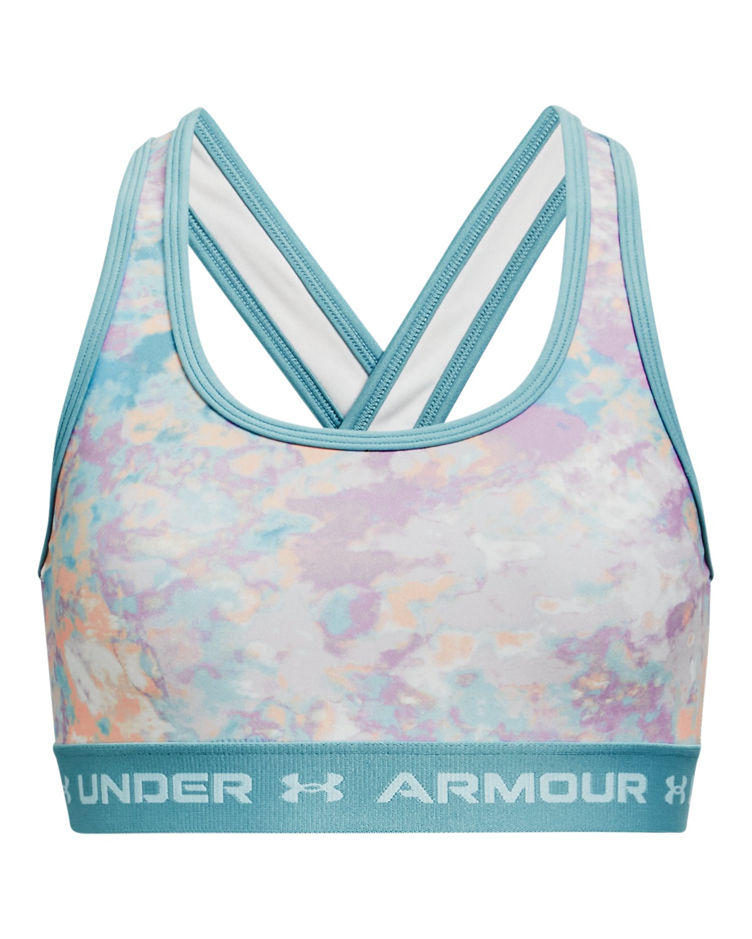 UA Crossback Printed Girls' Sports Bra 6
