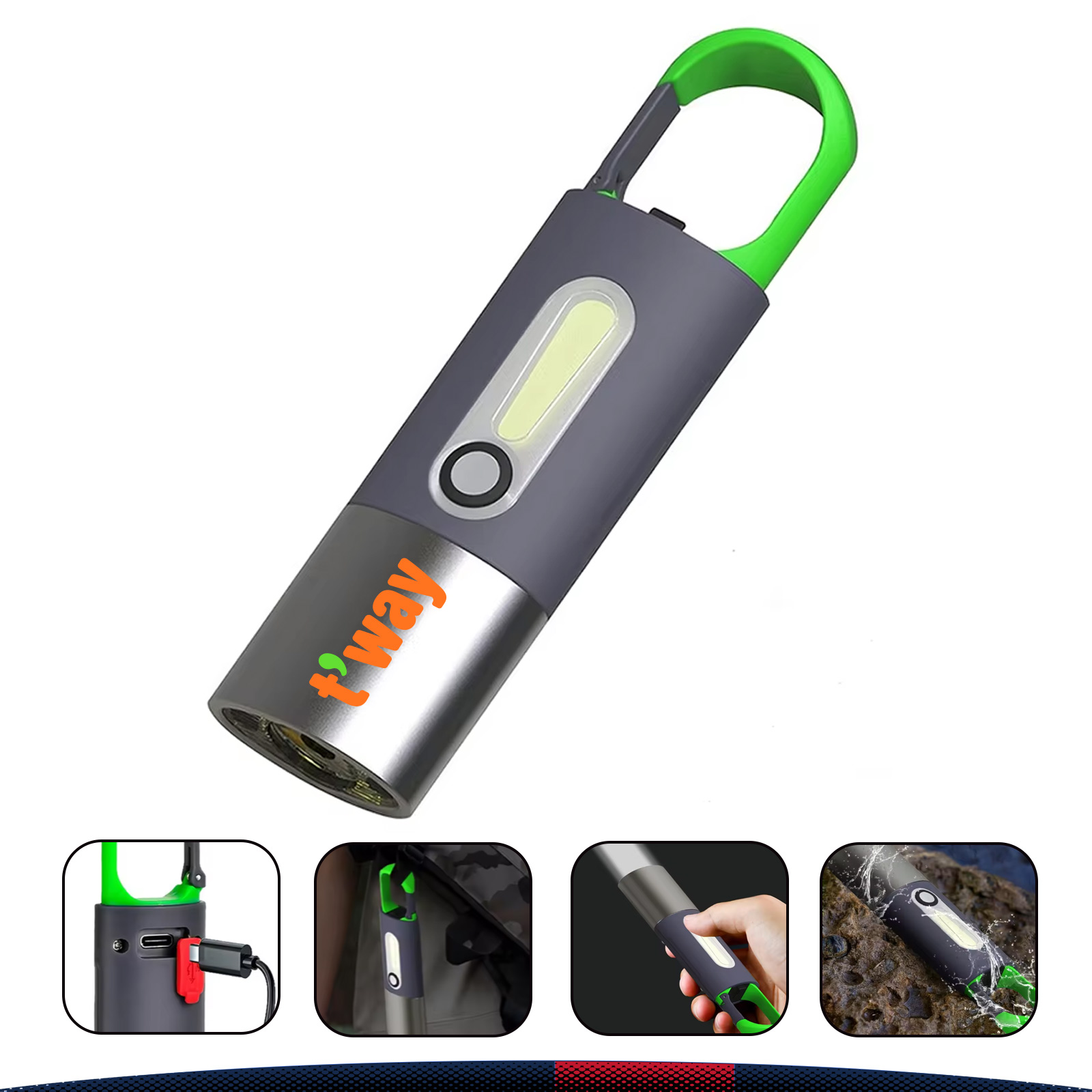 Ceyro Mini Keychain Flashlight 3