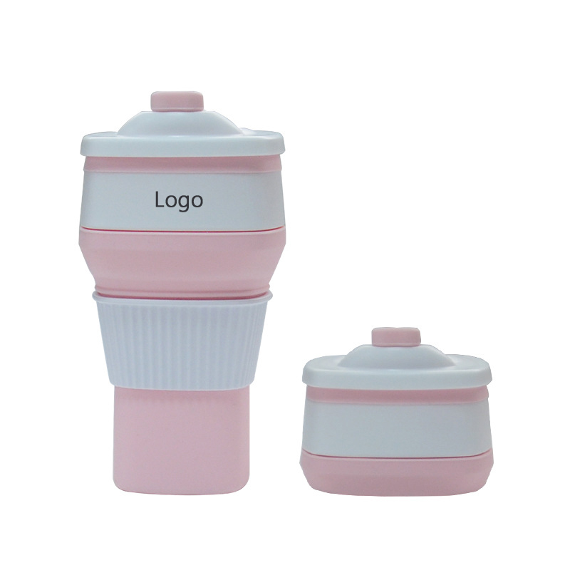Silicone Collapsible Reusable Telescopic Coffee Cup 3