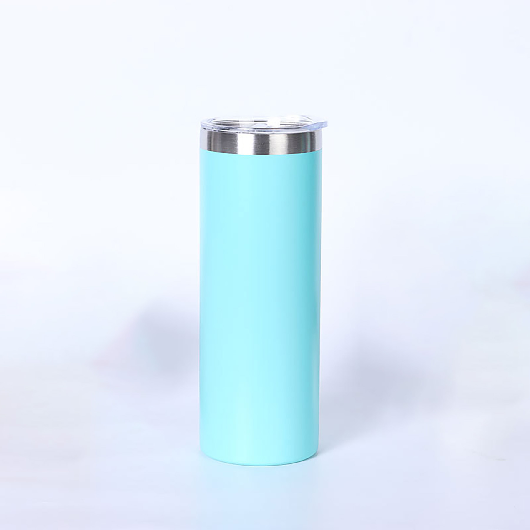 Skinny Tumblers with Straws and Lids 13