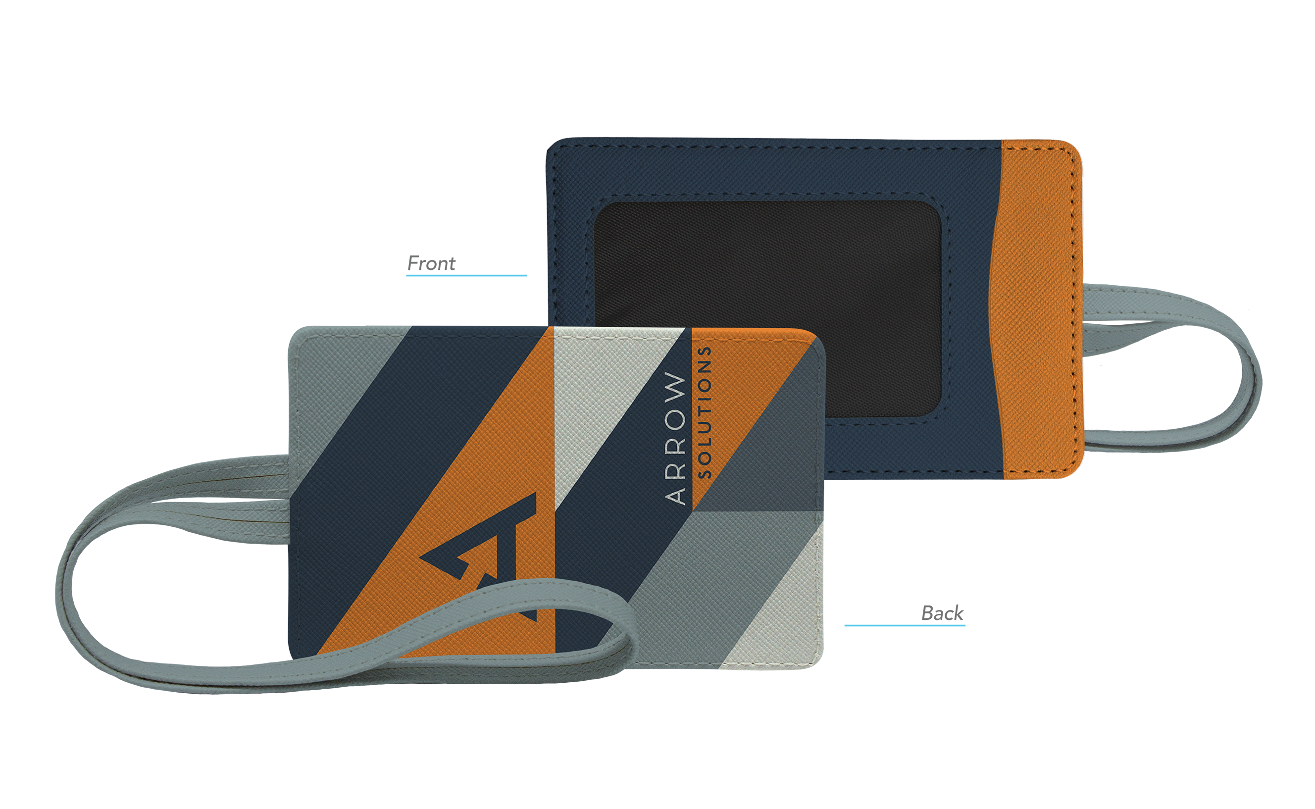 LVL Vegan Leather Luggage Tag