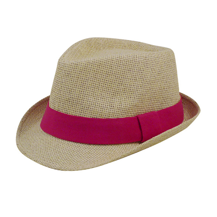 Nature Straw Fedora Hat 5