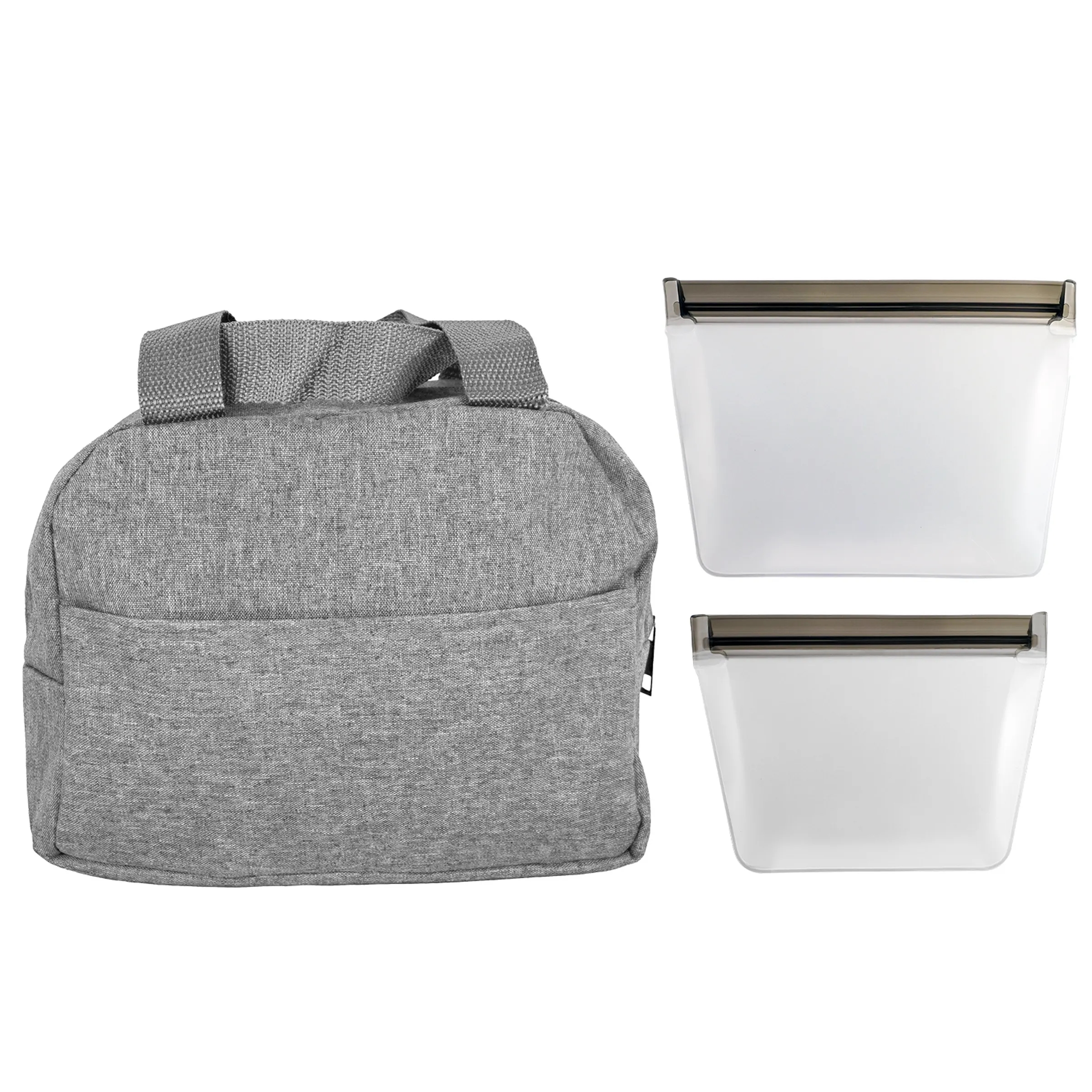 HEATHERED BAGGED COOLER SET 5