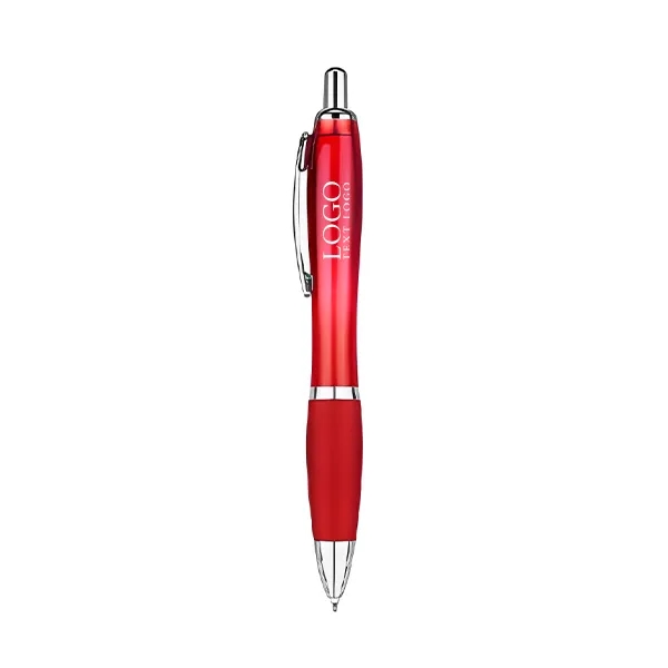 Click Action Plastic Satin Pen 7