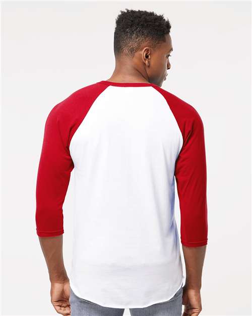 Unisex Fine Jersey Raglan T-Shirt - 245 95