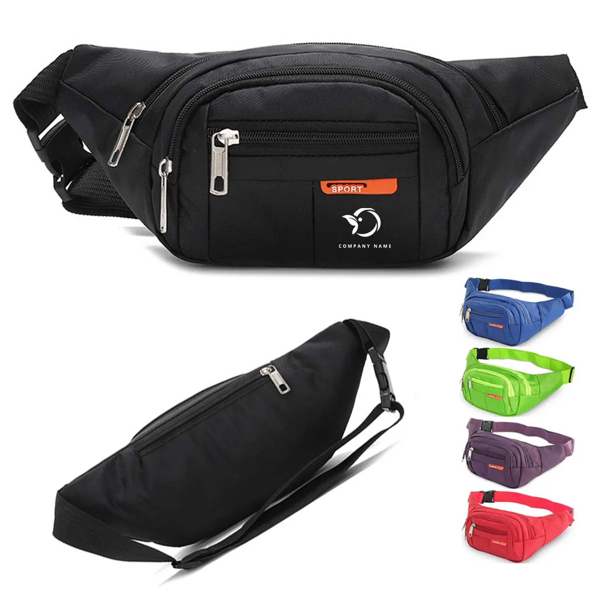 Men Women Waist Hip Belt Bag 3