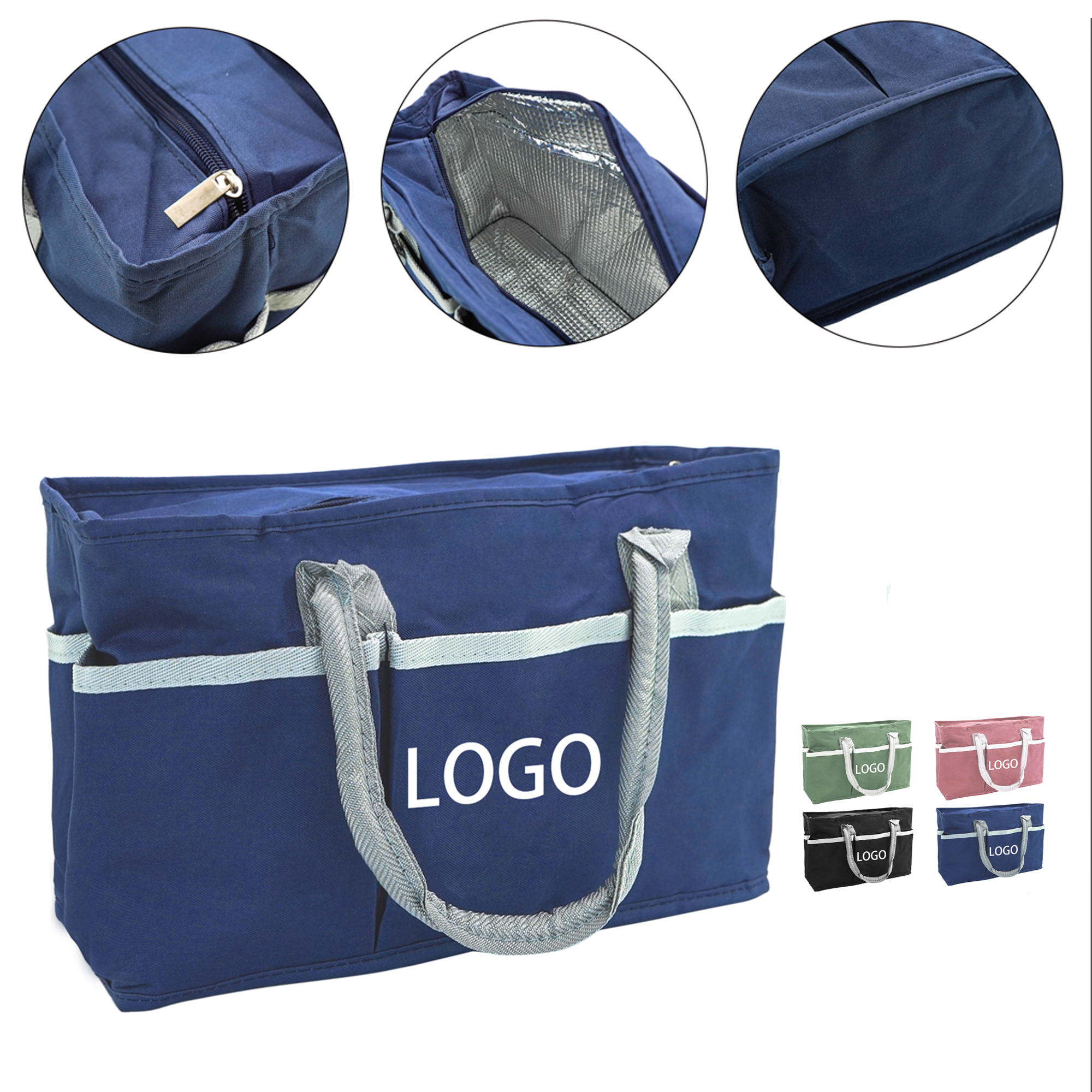 Insulated Lunch Tote Bag 1