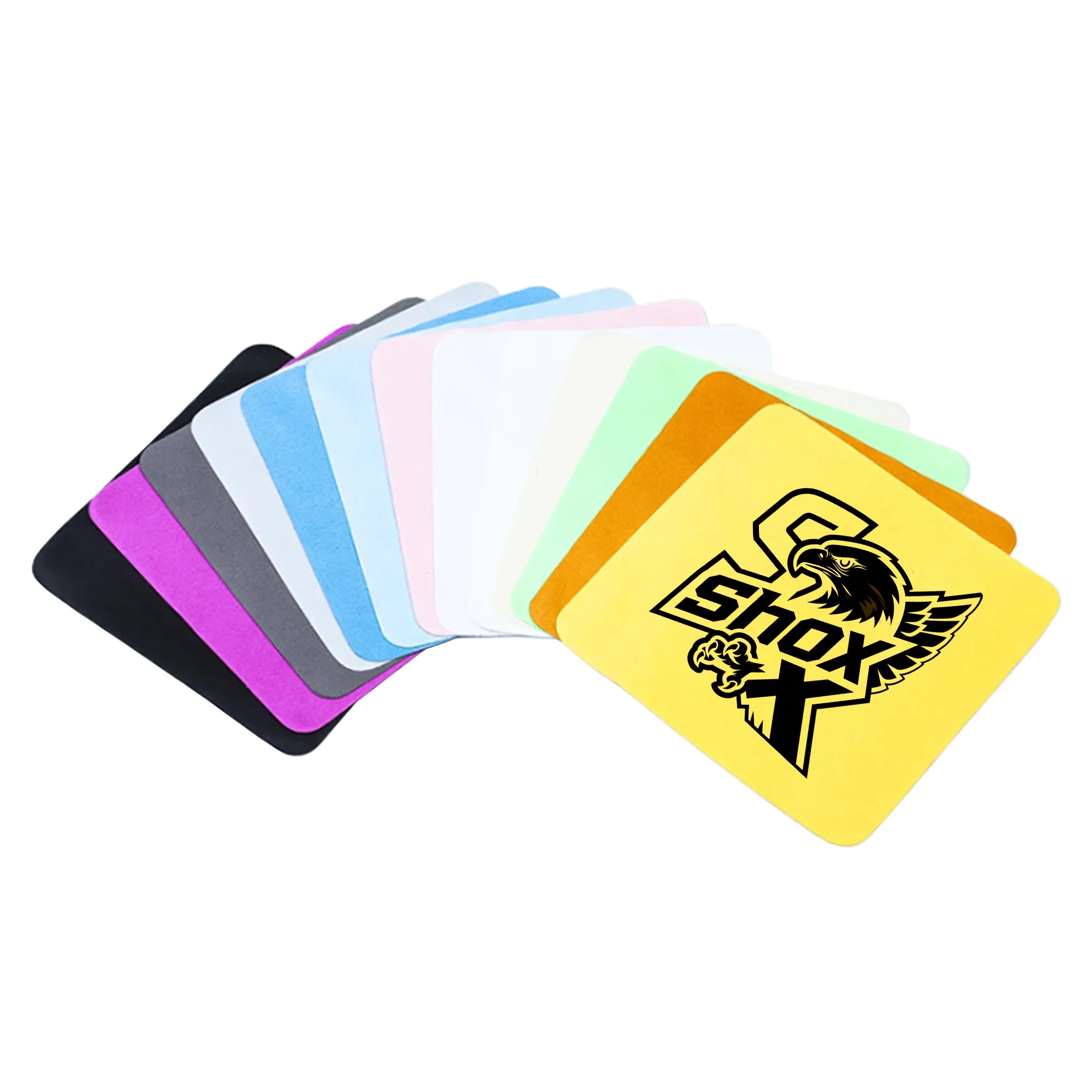 MOQ 50 Microfiber Glasses Cleaning Cloth 2