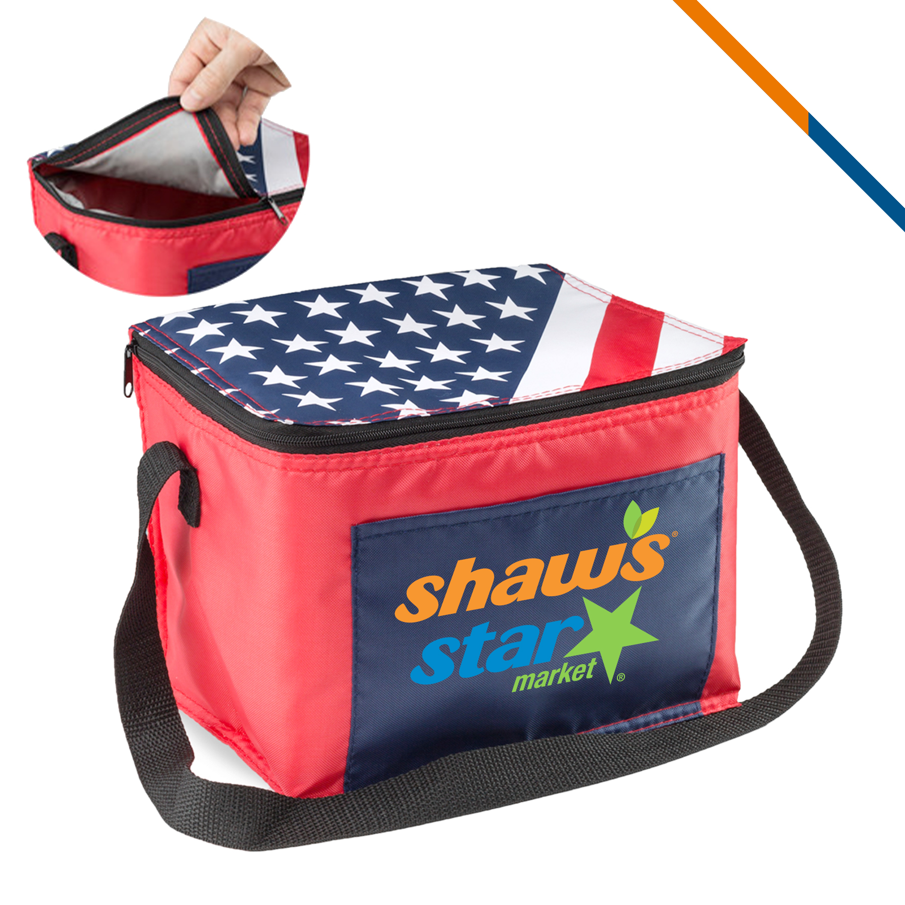 American Flag Lunch Bags 5