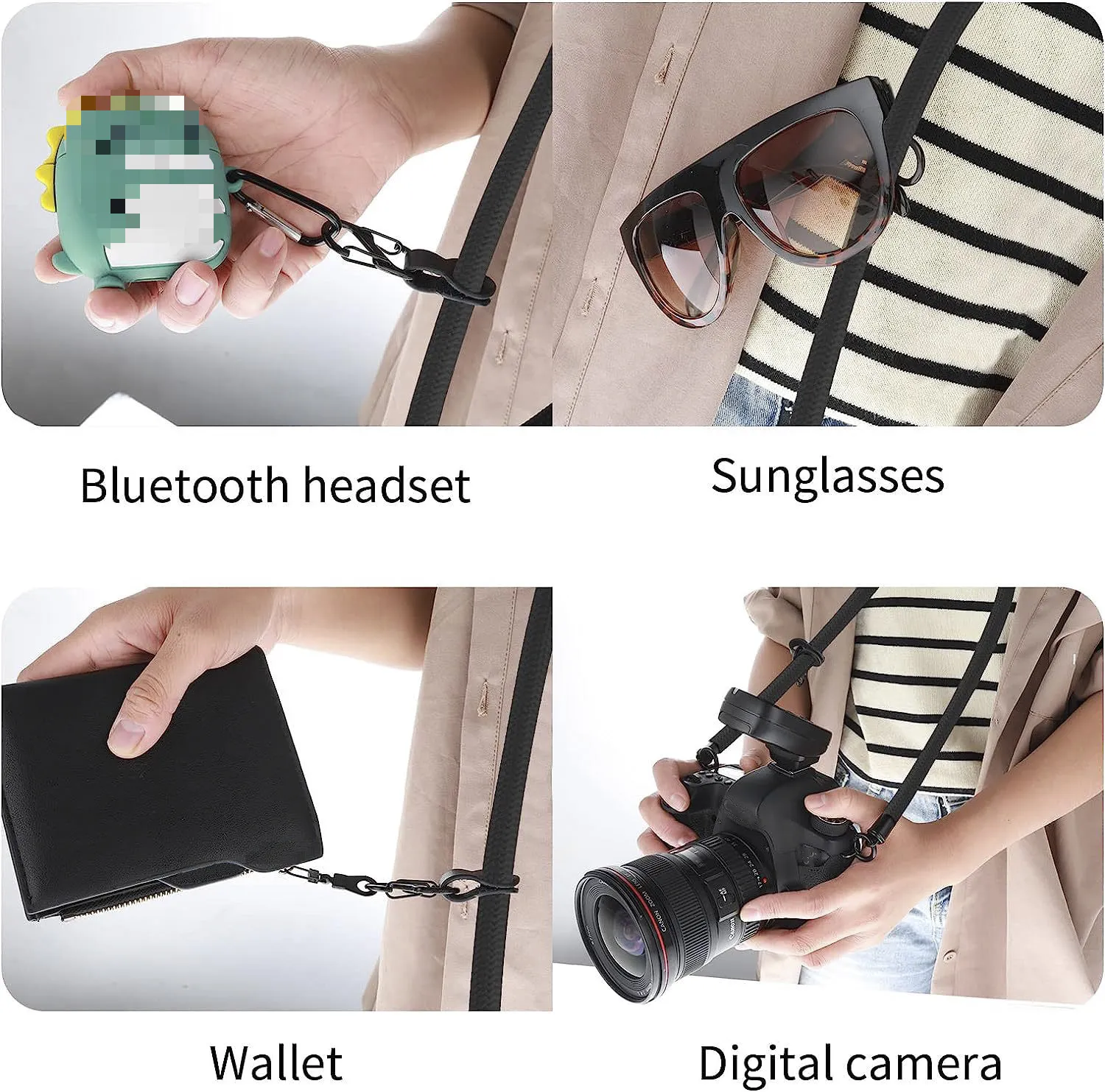 Cell Phone Camera Backpack Crossbody Lanyard 6