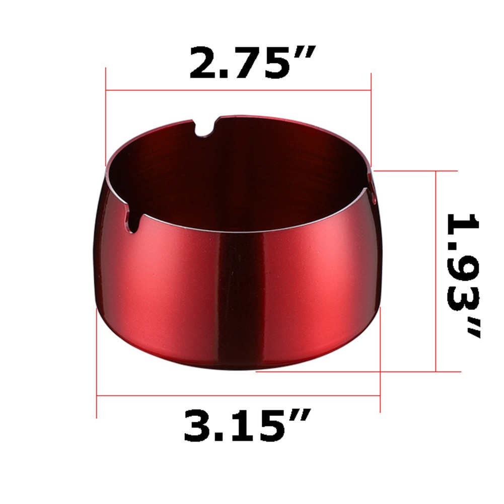 Cigar Ashtray Cigarette Tobacco Stainless Steel Ash Tray 4
